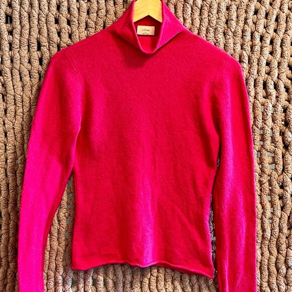 Wilfred Free Pink Knit Sweater Size Medium - Picture 2 of 10